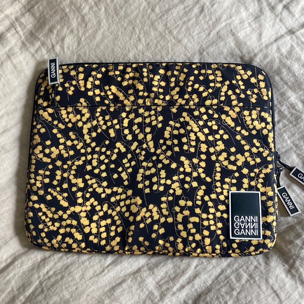 GANNI computer sleeve